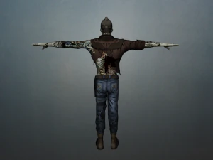 zombie hara-kiri 3D Model