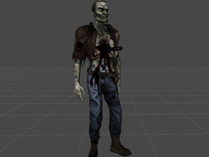 zombie hara-kiri 3D 模型