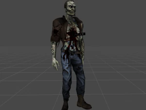 zombie hara-kiri 3D Model