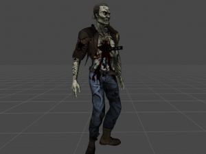 zombie hara-kiri 3D 模型