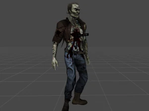 zombie hara-kiri 3D Model