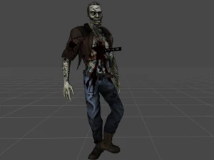 zombie hara-kiri 3D Model