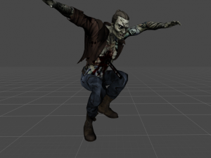 zombie hara-kiri 3D 模型