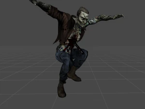 zombie hara-kiri 3D Model