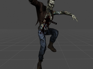 zombie hara-kiri 3D 模型