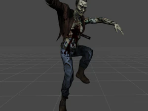 zombie hara-kiri 3D Model