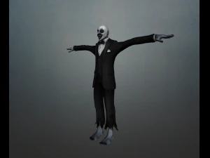 zombie clown 3D Model