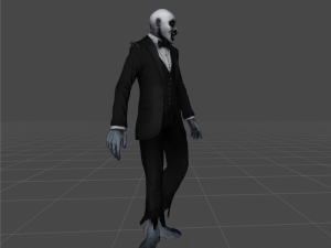 zombie clown 3D Model
