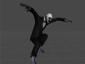 zombie clown 3D Model