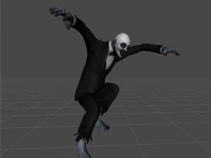 zombie clown 3D Model