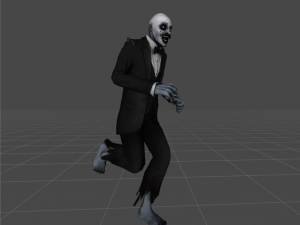zombie clown 3D Model