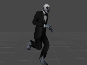 zombie clown 3D Model