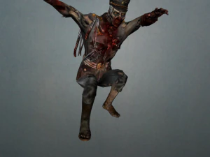 wwii zombie 3D Model