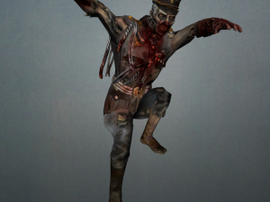 wwii zombie 3D Model