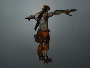 scout zombie 3D Modell