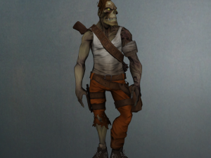 scout zombie 3D Modell