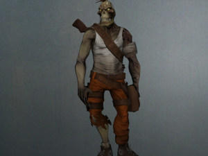 scout zombie 3D Modell