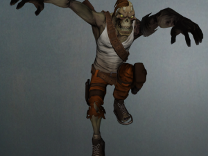 scout zombie 3D Modell