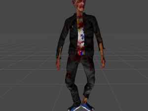 zombie rocker 3D Model
