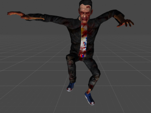 zombie rocker 3D Model