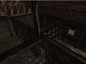 wooden stable unity Modèle 3D