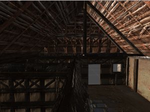 wooden stable unity Modèle 3D