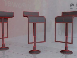 bar chair 3D Model