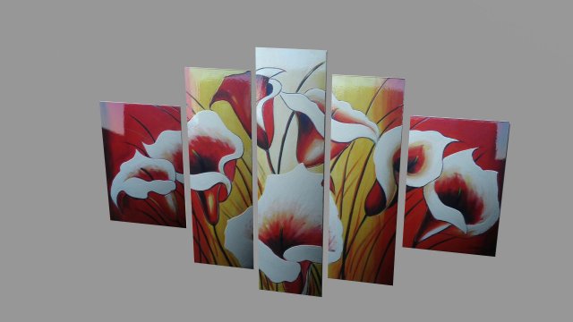 wall mural Model 3D .c4d .max .obj .3ds .fbx .stl .blend 