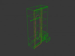 wardrobe coupe Modelo 3D