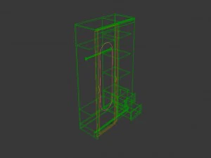 wardrobe coupe 3D Model