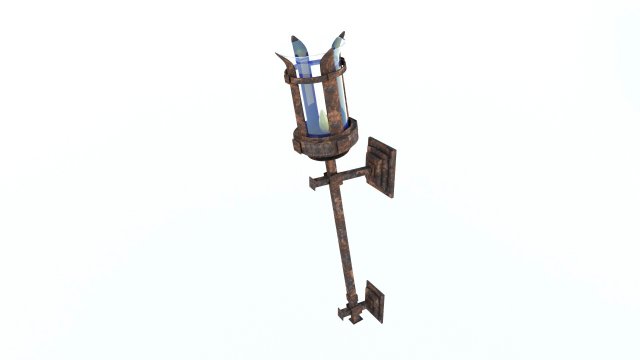 lamp torch Model 3D .c4d .max .obj .3ds .fbx .stl .blend