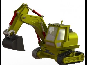 animateddiggeruchearistotle Modèle 3D
