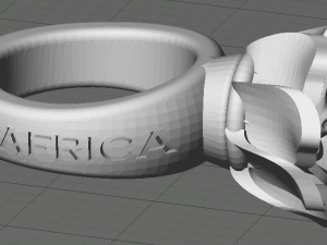 flowerring uchearistotle Model Cetak 3D