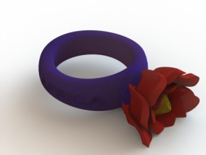 flowerring uchearistotle 3D Print Model