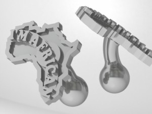 cufflinks uchearistotle 3D Print Model
