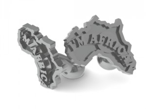 cufflinks uchearistotle Model Cetak 3D