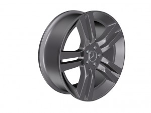 mercedes wheel Model 3D