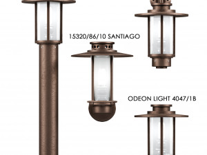 odeon light and santiago 3Dモデル