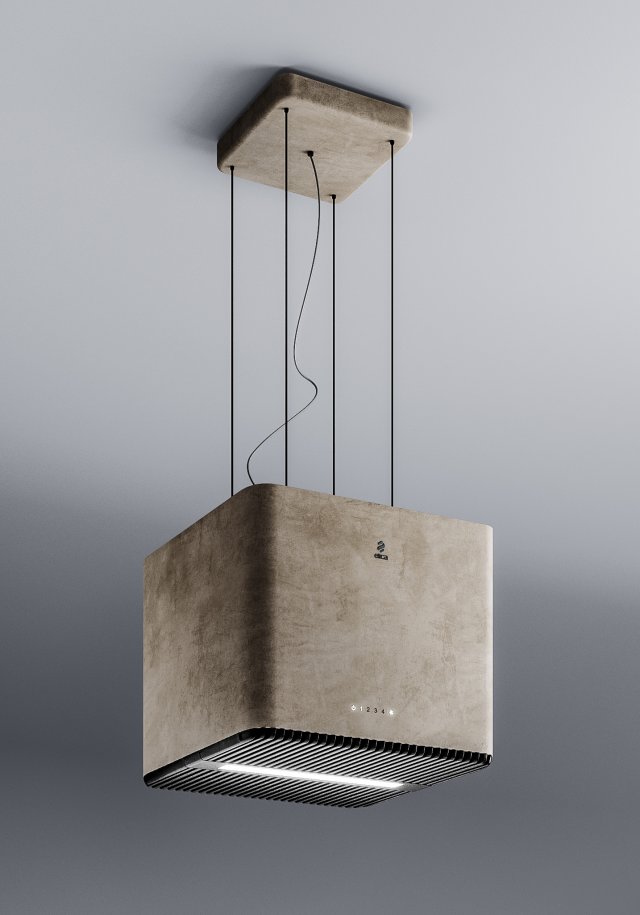 kitchen hood elica pix concrete Modèle 3D .c4d .max .obj .3ds .fbx .stl .blend 
