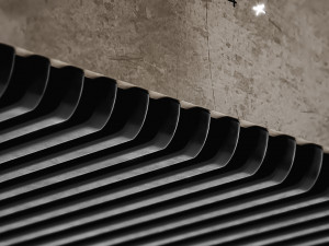 kitchen hood elica pix concrete Modèle 3D