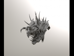 four hands monster 3D Model