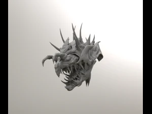 four hands monster 3D Model