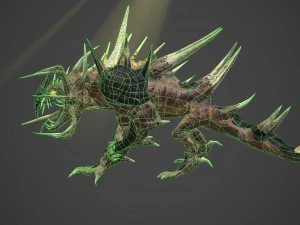 hellish dog 3D Model