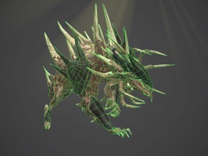hellish dog 3D 모델