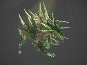 hellish dog 3D Model