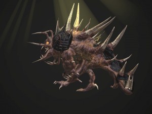 hellish dog 3D 모델