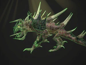 hellish dog 3D Model