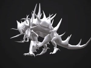hellish dog 3D Model