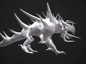 hellish dog 3D Model
