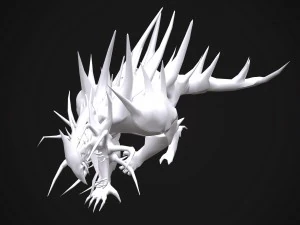 hellish dog 3D Model